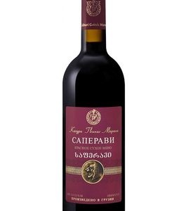 Красное вино "Саперави" 0.75